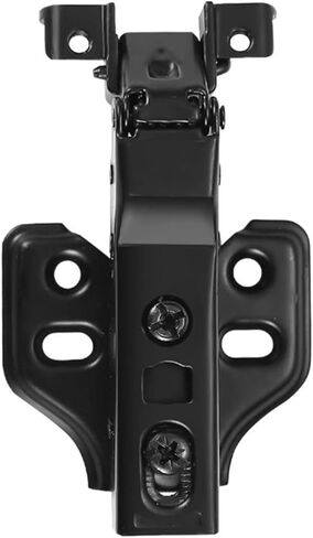 Aluminum Alloy Hydraulic Damping Buffer Door Hinges 2Pcs(Middle Bend) in Saudi Arabia