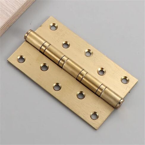 Stainless Steel Door Hinges 5 Inch Bearings 3mm Thick Heavy Hardware 2Pcs in Saudi Arabia