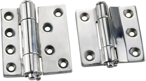 304 Stainless Steel Thickened Heavy-Duty Hinges 1Pcs(120x110x8mm) in Saudi Arabia