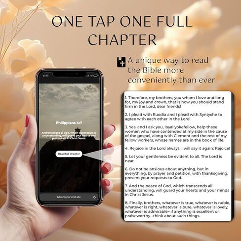 أساور آية الكتاب المقدس - سوار متقاطع من السيليكون مع تقنية NFC للوصول اليومي للكتاب المقدس، هدايا دينية قابلة للتعديل ومقاومة للماء للرجال والنساء، ملحقات الكتاب المقدس القائمة على الإيمان للصلاة in Saudi Arabia