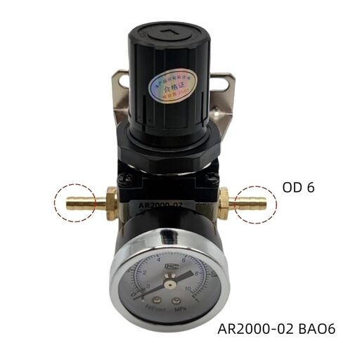 AR2000-02 G1/4 Air Pump Pressure and Pneumatic Compressor Regulating Valves Air Processor(AR2000-02 BAO6) in Saudi Arabia