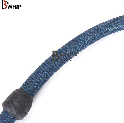 إنديانا جونز ستايل 6 أقدام 12 ضفيرة Bullwhip para Cord نايلون Bull Whip أحمر أسود in Kuwait