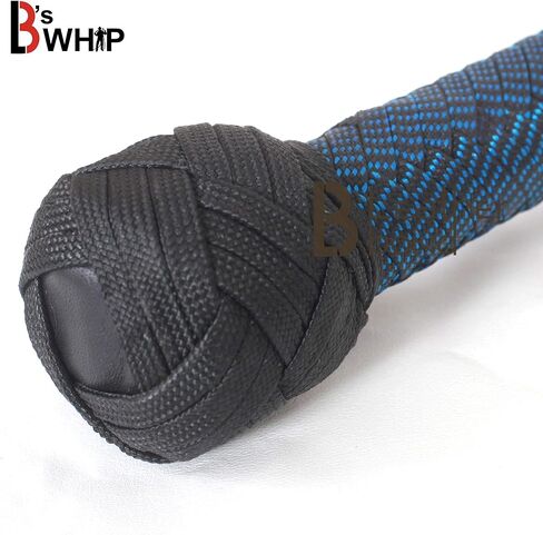 إنديانا جونز ستايل 6 أقدام 12 ضفيرة Bullwhip para Cord نايلون Bull Whip أحمر أسود in Kuwait