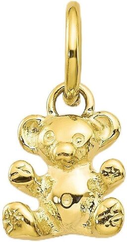 Solid 10K Gold Butterfly Charm in Saudi Arabia