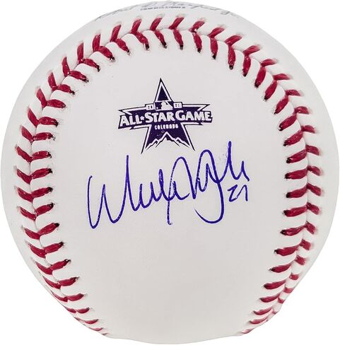 Walker Buehler Autographed Official 2021 All Star Game M.L.B Baseball Dodgers Beckett BAS QR Stock #203869 in Saudi Arabia