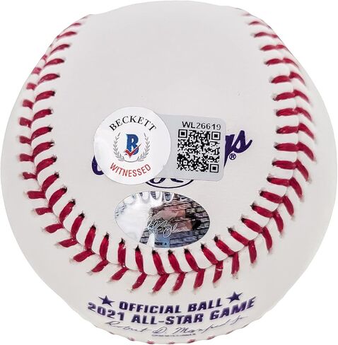 Walker Buehler Autographed Official 2021 All Star Game M.L.B Baseball Dodgers Beckett BAS QR Stock #203869 in Saudi Arabia