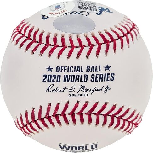ووكر بوهلر موقع رسميًا من بطولة العالم لعام 2020 M.L.B Baseball Dodgers "2020 WS Champs" Beckett BAS QR Stock #203868 in Saudi Arabia