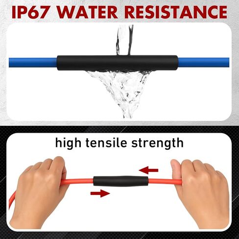 Relaxweex 14 لفة * 3.3 قدم = 46.2 قدم مجموعة أنابيب الانكماش الحراري 3: 1 أنبوب لف سلك قابل للانكماش مبطن بمادة لاصقة من 3/32 إلى 3/4 درجة بحرية معزولة مقاومة للماء ومختومة أو إصلاح كابلات السيارات الصناعية in Saudi Arabia