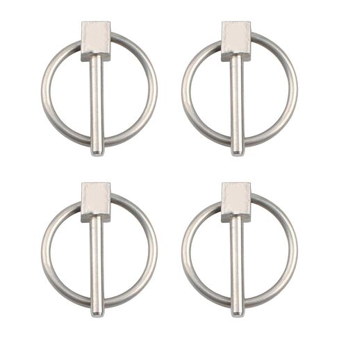 INCREWAY 3mm Linch Pin,4PCS Stainless Steel Round Safety Pins Lock Pin Retaining Pins Lynch Pin Assortment Kit in Saudi Arabia
