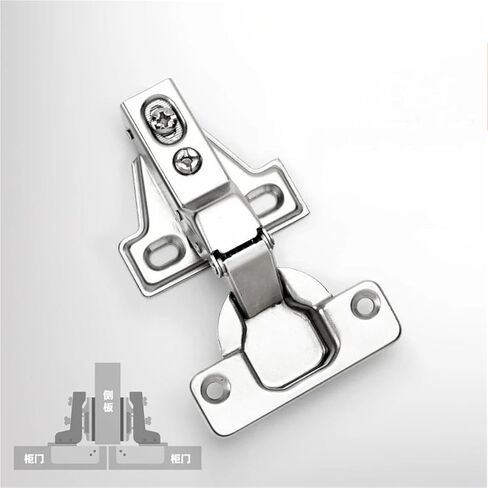 Short Arm Hydraulic Cabinet Door Buffer Damping Pipe Hinge 1Pcs(Middle Bend) in Saudi Arabia