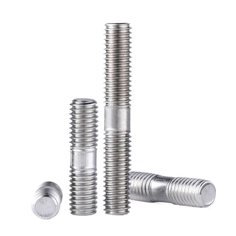 M3-M16 304 الفولاذ المقاوم للصدأ نهاية مزدوجة الموضوع قضيب مسامير نهاية مزدوجة، (M5 * 60mm-5pcs) in Kuwait
