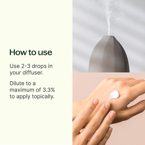 Plant Therapy Basil Linalool Essential Oil 10 mL (1/3 oz) 100% Pure, Undiluted, Aromatherapy, for Muscle Soreness and Digestive Discomfort in Saudi Arabia