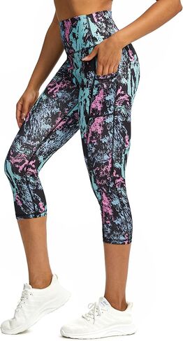 Women's Leggings with Pockets，High Waist Workout Leggings for Women，Workout Athletic Running Yoga Pants in Saudi Arabia