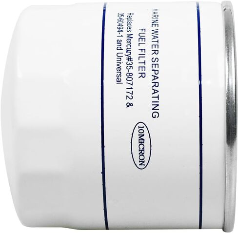 35-807172 Fuel Filter Fits for Mercury 35-60494-1 18-7944 Marine 35-55501 35-57250 35-806771 35-802893T 35-802893Q ABB-FUELF-IL-TR Replace# 802893Q01, 18-7983-1 in Saudi Arabia