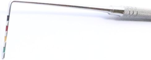 مسبار اللثة مربوط لطب أسنان الخيول، طب أسنان الحصان، اختيارات ومسبار أسنان الحصان، طرف 2 مم من الفولاذ المقاوم للصدأ بطول 19 بوصة وهو مصمم ليكون سهل الاستخدام لجميع الأطباء البيطريين. in Kuwait