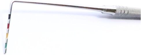 مسبار اللثة مربوط لطب أسنان الخيول، طب أسنان الحصان، اختيارات ومسبار أسنان الحصان، طرف 2 مم من الفولاذ المقاوم للصدأ بطول 19 بوصة وهو مصمم ليكون سهل الاستخدام لجميع الأطباء البيطريين. in Kuwait