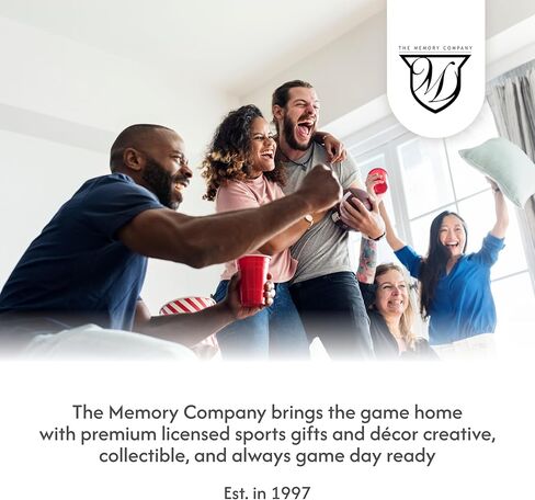 The Memory Company | Licensed NCAA Acacia Football with Round Center Serving Board in Saudi Arabia