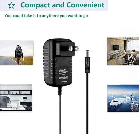 Guy-Tech Global AC/DC Adapter Compatible with Novation MiniNova 37-mini-Key Synthesizer/Vocoder Power Supply Cord in Saudi Arabia