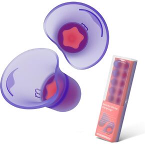 Manta Sleep Earplugs – Engineered for Maximum Side-Sleep Comfort, Reusable Ear Plugs for Noise Reduction, Includes 5 Sizes for a Perfect Fit, Stays in Place All Night in Kuwait