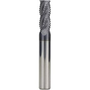 1pcs HRC50 Solid Carbide Roughing End Mill 4 Flute 4-12mm Cutting Diameter CNC Milling Cutter Bit for Hardness Less Than 50 HRC Metal Machining(4xD4x10x50L) in Saudi Arabia