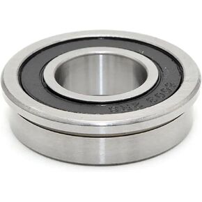 1 قطعة F6003-2RS 17X35X10 F6003 F6003RS ABEC-1 شفة تحمل كرة أخدود عميقة تحمل مختومة الكرة تحمل in Kuwait