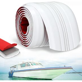 واقي عارضة للقوارب المصنوعة من الألياف الزجاجية، واقي عارضة ذاتي اللصق للقوارب المصنوعة من الألياف الزجاجية والألومنيوم، سهل التركيب، يحمي من الصخور والمنحدرات بعرض 5 بوصات in Kuwait