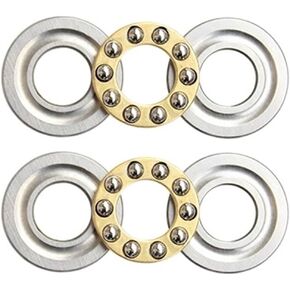 ثنائية المعدن ختم درع مايكرو الأخدود العميق تحمل 1 قطعة F2.5-6M 2.5x6x3 مللي متر التوجه الكرة تحمل (F4-10M 4x10x4 مللي متر) in Saudi Arabia