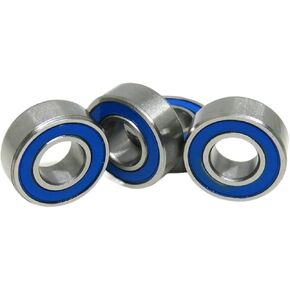 حزمة من 10 محامل كروية 5x11x4 مم MR115RS ABEC3 مصغرة MR115-2RS محامل زرقاء مختومة MR115 2RS L1150D(MR125-2RS 5x12x4 مم) in Kuwait