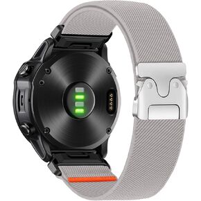 أربطة من النايلون متوافقة مع Garmin Fenix ​​8 47mm/7 Pro/7/6 Pro/6/Epix Pro 47mm/Approach S60/S62/S70/Quatix 7/7PRO/Forerunner 970/965/945 أشرطة بديلة رياضية قابلة للتعديل للنساء والرجال in Kuwait