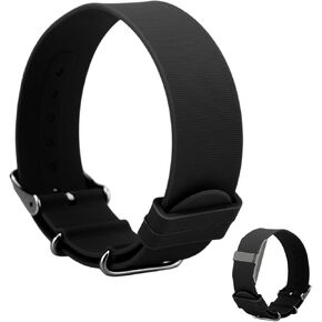 Band Replacement Strap for Hume Health Band, Adjustable Strap Replacement Metal Buckle Design for Women Men Sleeping Hiking Cycling (Black) in Kuwait