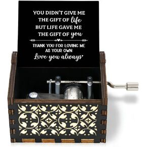 Hefonti Merry Christmas Music Box Play We Wish You a Merry Christmas, Ideal Xmas Gift for Daughter Son Mom Dad Granddaughter Friends Sisters New Year Gifts in Saudi Arabia