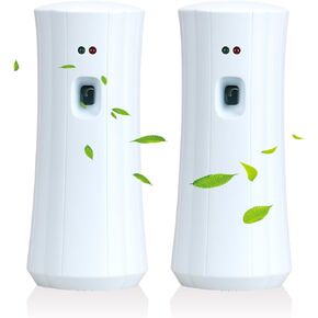 موزع عطور أوتوماتيكي (عبوة من قطعتين) معطر هواء بخاخ مثبت على الحائط للفنادق والمنزل والداخل والمكاتب والمدارس والمطاعم والأماكن التجارية (أسود، 008-BY) in Kuwait