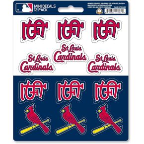 FANMATS 39360 St. Louis Cardinals Mini Decal 12-pk in Kuwait