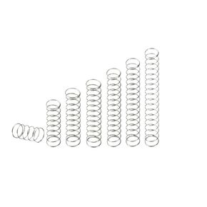 0.8 Compression Spring 304 Stainless Steel Wire Dia .8mm OD 5/6/7/8/9/10/11/12/13/14mm Length 10/15/20/25/30/35/40/45/50/60mm(35mm-10pcs,6mm) in Kuwait