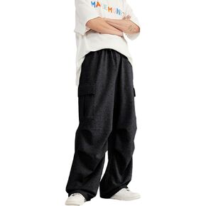 بنطال رياضي رجالي من THWEI، سروال باراشوت كارجو كاجوال فضفاض مناسب للركض مع جيوب in Kuwait