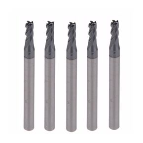 5 قطع نهاية مطحنة بت مجموعة D3850 4 الناي المطاحن مثقاب أداة CNC قاطعة المطحنة لأنواع المعادن in Kuwait