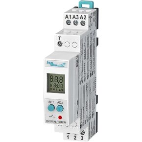 MCB-10 مرحل مؤقت LCD متعدد الوظائف (110VAC 24VAC-DC) in Kuwait