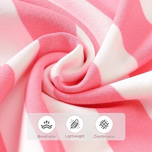 Renotemy طفل فتاة اللباس حجم 4t الفتيات ملابس الصيف وتتسابق الأطفال الصغار 5T فتاة الهدايا الوردي مخطط الرياضة جولف كم قصير زر فساتين بولو القطن العودة إلى المدرسة فستان حفلة موحدة مع حقيبة in Kuwait