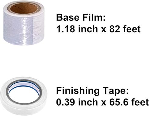 مجموعة شريط منشفة التنس WAKALALA 3 في 1 | قبضة طويلة للغاية من القطن مضادة للانزلاق بطول 16.4 قدمًا لمضارب التنس وكرة الريشة | الحد الأقصى لامتصاص العرق وتقليل الصدمات in Kuwait