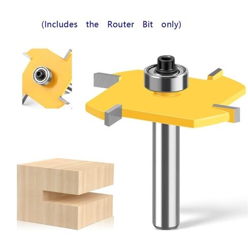 1 قطعة 4 حافة T-نوع الشق القاطع 8X51X4mm ، أداة طحن ذات رأس كروي من الصلب التنغستن لتقليم الخشب in Kuwait