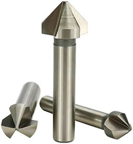6 قطعة مثقاب الحفر مجموعة 90 درجة 3 الناي الشطب القاطع نهاية مطحنة أداة 6.3-20.5 مللي متر HSS للخشب أدوات آلة معدنية in Kuwait