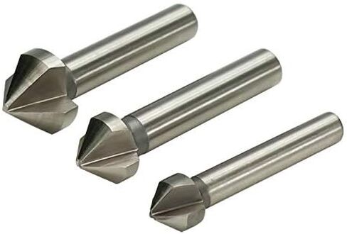6 قطعة مثقاب الحفر مجموعة 90 درجة 3 الناي الشطب القاطع نهاية مطحنة أداة 6.3-20.5 مللي متر HSS للخشب أدوات آلة معدنية in Kuwait