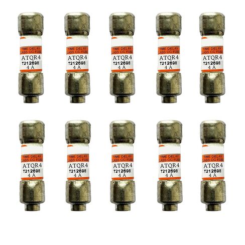10 عبوات جديدة ATQR-4 ATQR4 ATQR-4A 600Vac صمام تأخير الوقت، ATQR-4A صمامات خرطوشة رفض الفئة CC الحالية in Kuwait