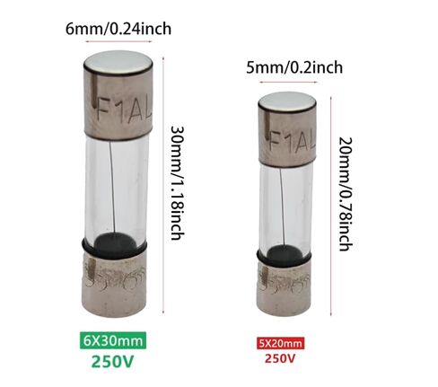 3.5A, 3.5A Fuse, 3.5A250V, Fast Blow Glass Fuse 6 * 30MM(20pcs) in Saudi Arabia