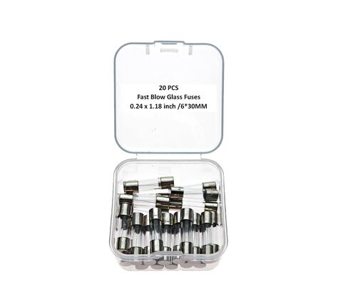 3.5A, 3.5A Fuse, 3.5A250V, Fast Blow Glass Fuse 6 * 30MM(20pcs) in Saudi Arabia