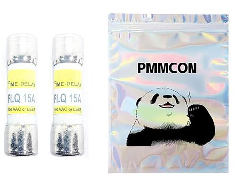 2 قطعة FLQ-15 ( FLQ 15A) 15 أمبير ( 15A ) 500 فولت فيوز قزم تأخير الوقت 10*38 in Kuwait