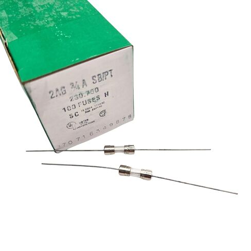10pcs Littelfuse 2AG 750mA 3/4A .75 Amp Pigtail Axial Slow Blow Time Delay Fuses 250V (5mm x 15mm) in Saudi Arabia