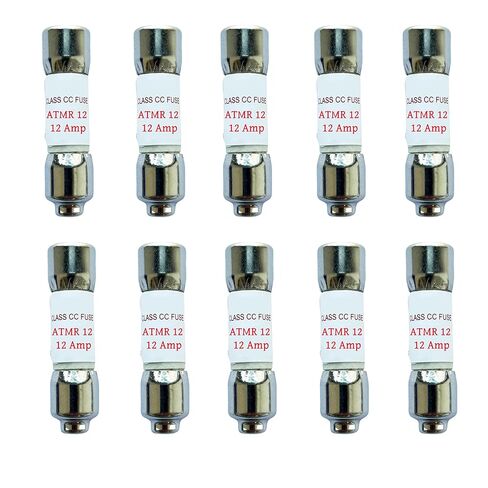 10 عبوات جديدة من صمامات ATMR-12 ATMR-12A 600Vac سريعة المفعول، ATMR-12A صمامات خرطوشة رفض الفئة CC الحالية in Kuwait