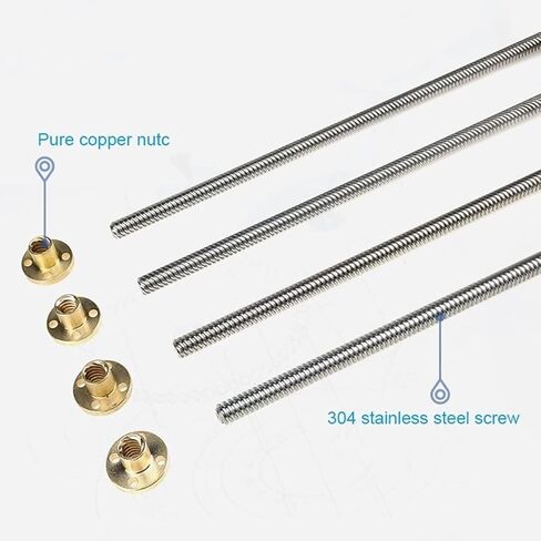 Threads Studs Rods,Threaded Rod,Fully Threaded Screws,Rod Screws,Threaded rods,Screws,Fully Threaded Screws,Double Headed Screws,Anchor Bolts,high-Strength Bolts,T-Bolts,(400mm) in Kuwait