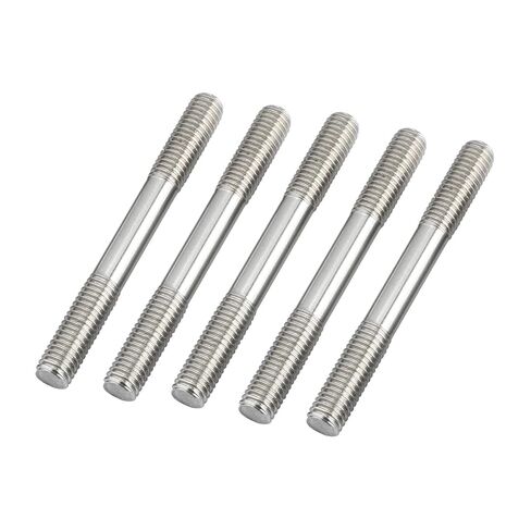 براغي مزدوجة الرأس 304 من الفولاذ المقاوم للصدأ مسمار مسمار متين للاستخدام (M12x85mm 2pcs) in Kuwait